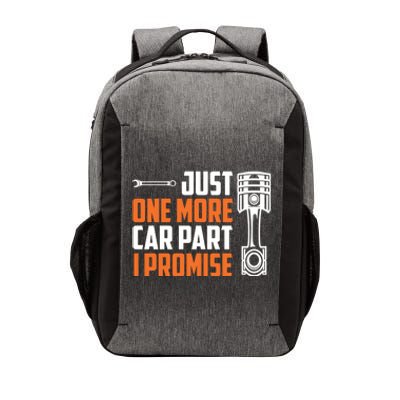 Just One More Car Part I Promise Vector Backpack