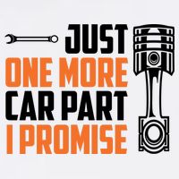 Just One More Car Part I Promise Garment-Dyed Sweatshirt