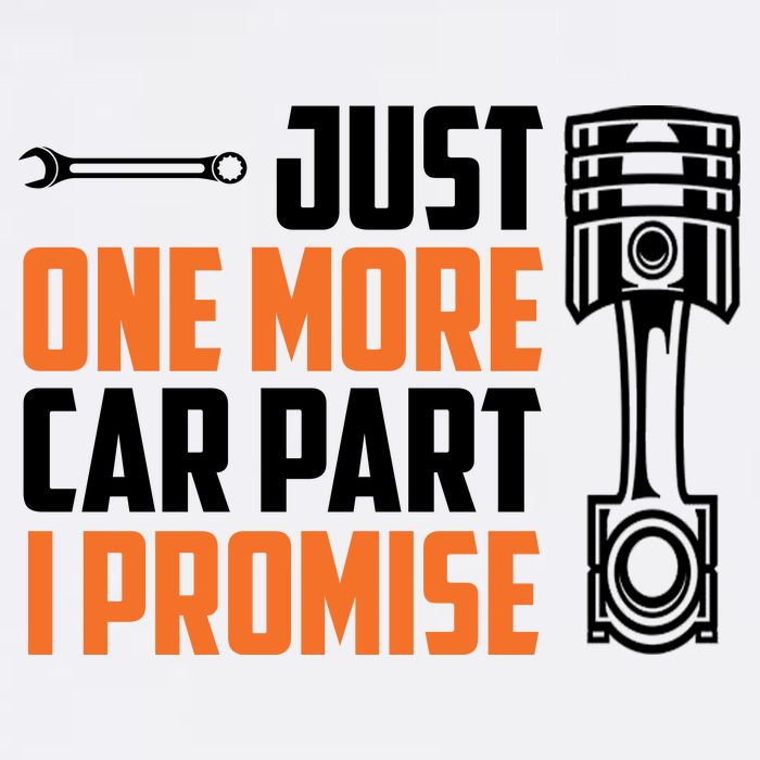 Just One More Car Part I Promise Garment-Dyed Sweatshirt