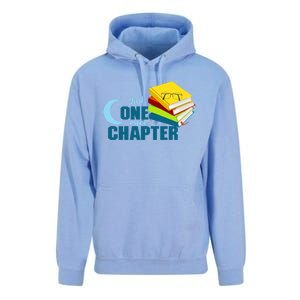 Just One More Chapter Funny Book Lover Reading Librarian Great Gift Unisex Surf Hoodie