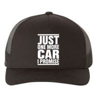 Just One More Car I Promise Funny Fingers Crossed Yupoong Adult 5-Panel Trucker Hat