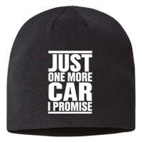 Just One More Car I Promise Funny Fingers Crossed Sustainable Beanie