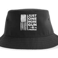 Just One More Gun I Promise Patriotic Design For Husband Sustainable Bucket Hat