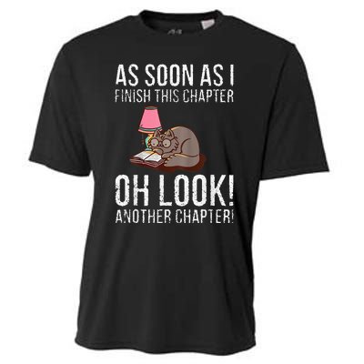 Just One More Chapter Cat 2024 Cooling Performance Crew T-Shirt