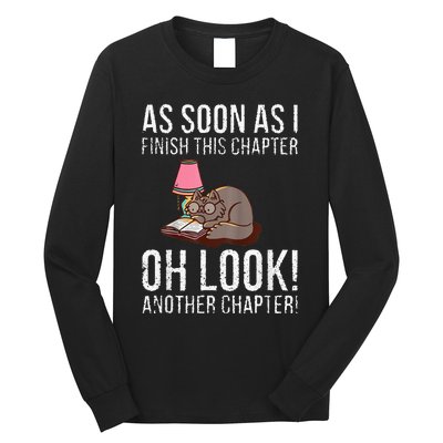 Just One More Chapter Cat 2024 Long Sleeve Shirt