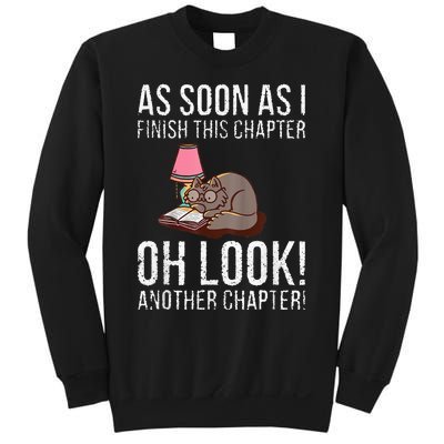 Just One More Chapter Cat 2024 Sweatshirt