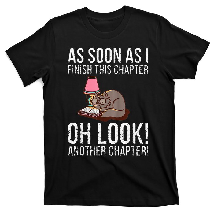 Just One More Chapter Cat 2024 T-Shirt