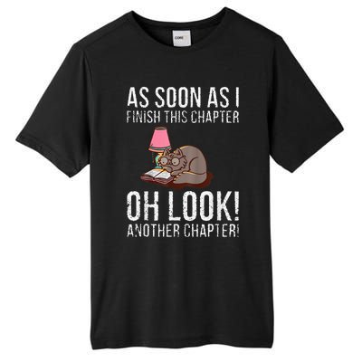 Just One More Chapter Cat 2024 Tall Fusion ChromaSoft Performance T-Shirt