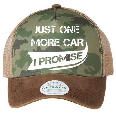 Just One More Car Funny Racing Car Lover Gift Legacy Tie Dye Trucker Hat