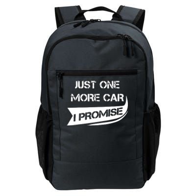 Just One More Car Funny Racing Car Lover Gift Daily Commute Backpack