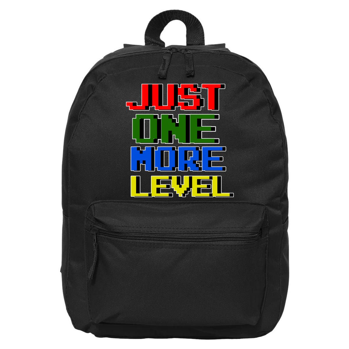 Just One More Level Funny Video Gamer 16 in Basic Backpack