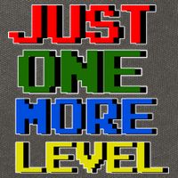 Just One More Level Funny Video Gamer Cotton Canvas Backpack