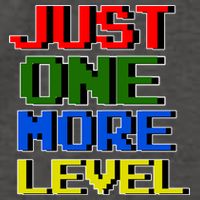 Just One More Level Funny Video Gamer Vector Backpack