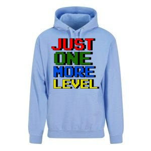 Just One More Level Funny Video Gamer Unisex Surf Hoodie