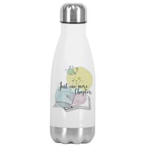 Just One More Chapter Stainless Steel Insulated Water Bottle