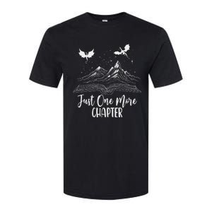 Just One More Chapter Romantasy Dragon Fantasy Romance Book Softstyle CVC T-Shirt