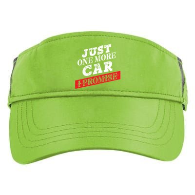 Just One More Car I Promise Funny Funny Gift Adult Drive Performance Visor