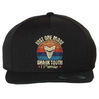 Just One More Shark Tooth I Promise Retro Fossil Wool Snapback Cap