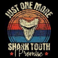 Just One More Shark Tooth I Promise Retro Fossil Wool Snapback Cap