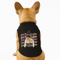 Just One More Chapter Bookworm Book Lover Nerd Reading Gift Doggie Tank