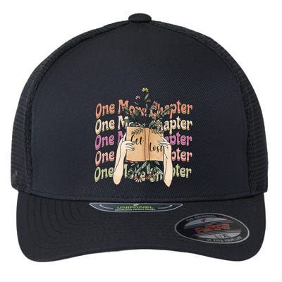 Just One More Chapter Bookworm Book Lover Nerd Reading Gift Flexfit Unipanel Trucker Cap