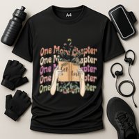 Just One More Chapter Bookworm Book Lover Nerd Reading Gift Performance Shirt