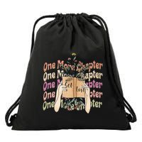 Just One More Chapter Bookworm Book Lover Nerd Reading Gift Drawstring Bag