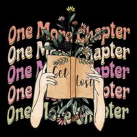 Just One More Chapter Bookworm Book Lover Nerd Reading Gift Drawstring Bag