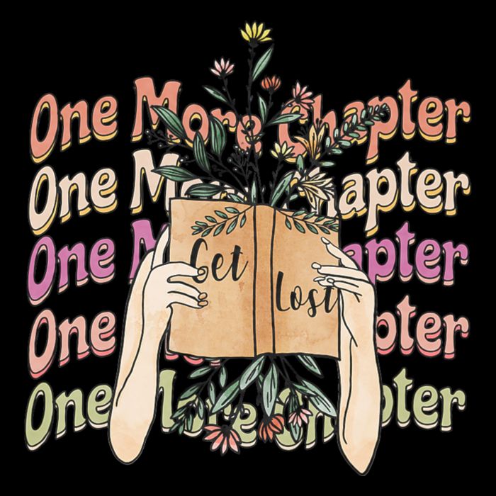 Just One More Chapter Bookworm Book Lover Nerd Reading Gift Drawstring Bag