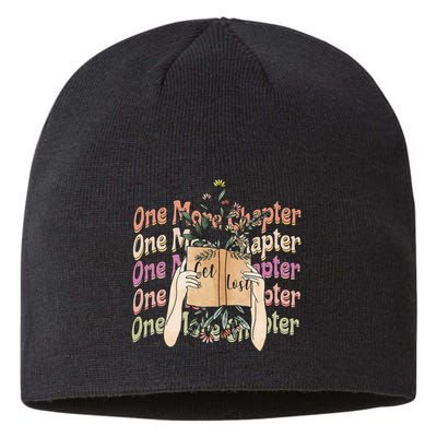 Just One More Chapter Bookworm Book Lover Nerd Reading Gift Sustainable Beanie