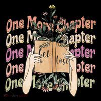 Just One More Chapter Bookworm Book Lover Nerd Reading Gift Sustainable Beanie