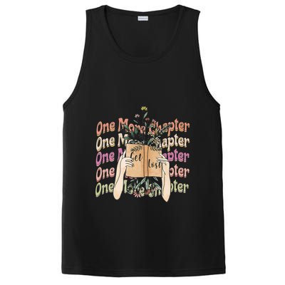 Just One More Chapter Bookworm Book Lover Nerd Reading Gift PosiCharge Competitor Tank