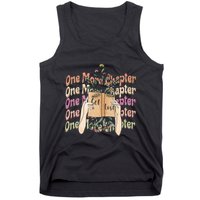 Just One More Chapter Bookworm Book Lover Nerd Reading Gift Tank Top