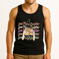 Just One More Chapter Bookworm Book Lover Nerd Reading Gift Tank Top