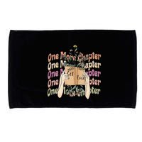 Just One More Chapter Bookworm Book Lover Nerd Reading Gift Microfiber Hand Towel
