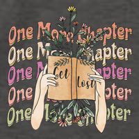 Just One More Chapter Bookworm Book Lover Nerd Reading Gift Vector Backpack