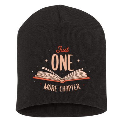 Just One More Chapter Design For A Readers Reading Short Acrylic Beanie