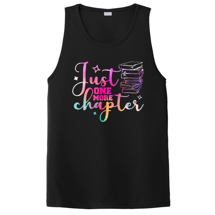 Just One More Chapter Funny Bookish Readers Writers PosiCharge Competitor Tank