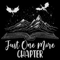 Just One More Chapter Romantasy Dragon Fantasy Romance Book Zip Tote Bag