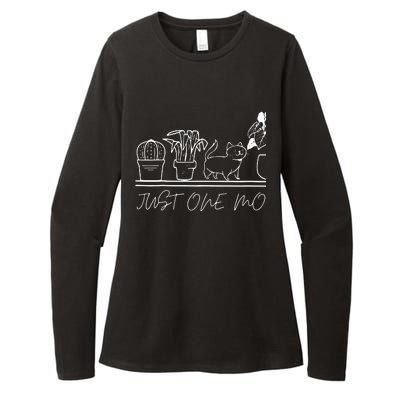 Just One More Plant For Plants And Cats Lovers Womens CVC Long Sleeve Shirt