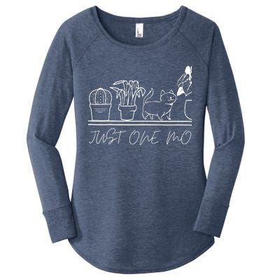 Just One More Plant For Plants And Cats Lovers Women's Perfect Tri Tunic Long Sleeve Shirt