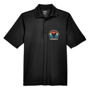 Just One More Shark Th I Promise Fossil Hunter Men's Origin Performance Pique Polo