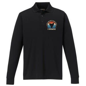 Just One More Shark Th I Promise Fossil Hunter Performance Long Sleeve Polo