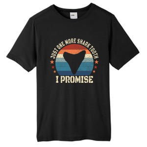 Just One More Shark Th I Promise Fossil Hunter Tall Fusion ChromaSoft Performance T-Shirt