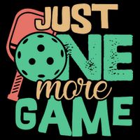 Just One More Game Pickleball Gift For Team Sport City Backpack