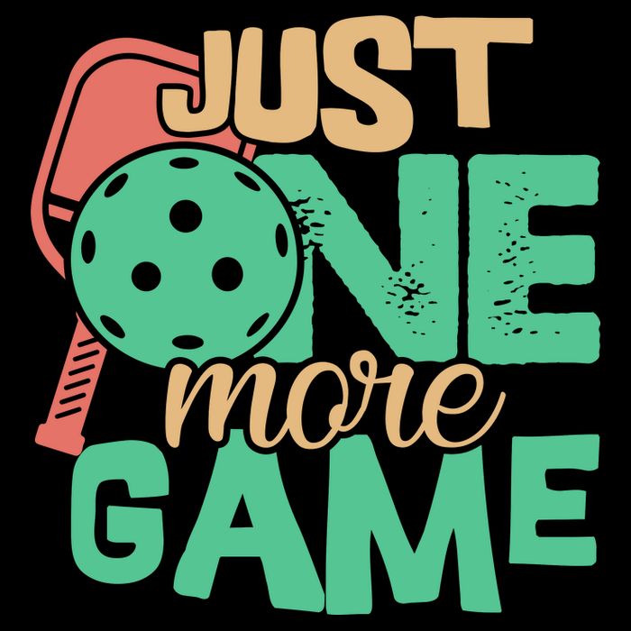 Just One More Game Pickleball Gift For Team Sport City Backpack