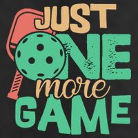 Just One More Game Pickleball Gift For Team Sport Beanie