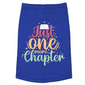 Just One More Chapter” Book Lovers Day Gift Doggie Tank