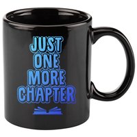 Just One More Chapter Funny Book Reading Literary Great Gift 11oz C Handle Ceramic Mug