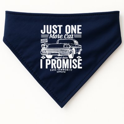 Just One More Car I Promise Funny Present For Car USA-Made Doggie Bandana